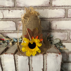 Fall Lighted Scarecrow Hat