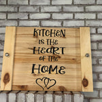 Kitchen is the Heart of the Home Stove Top Covers - An Elegant Expression, LLC