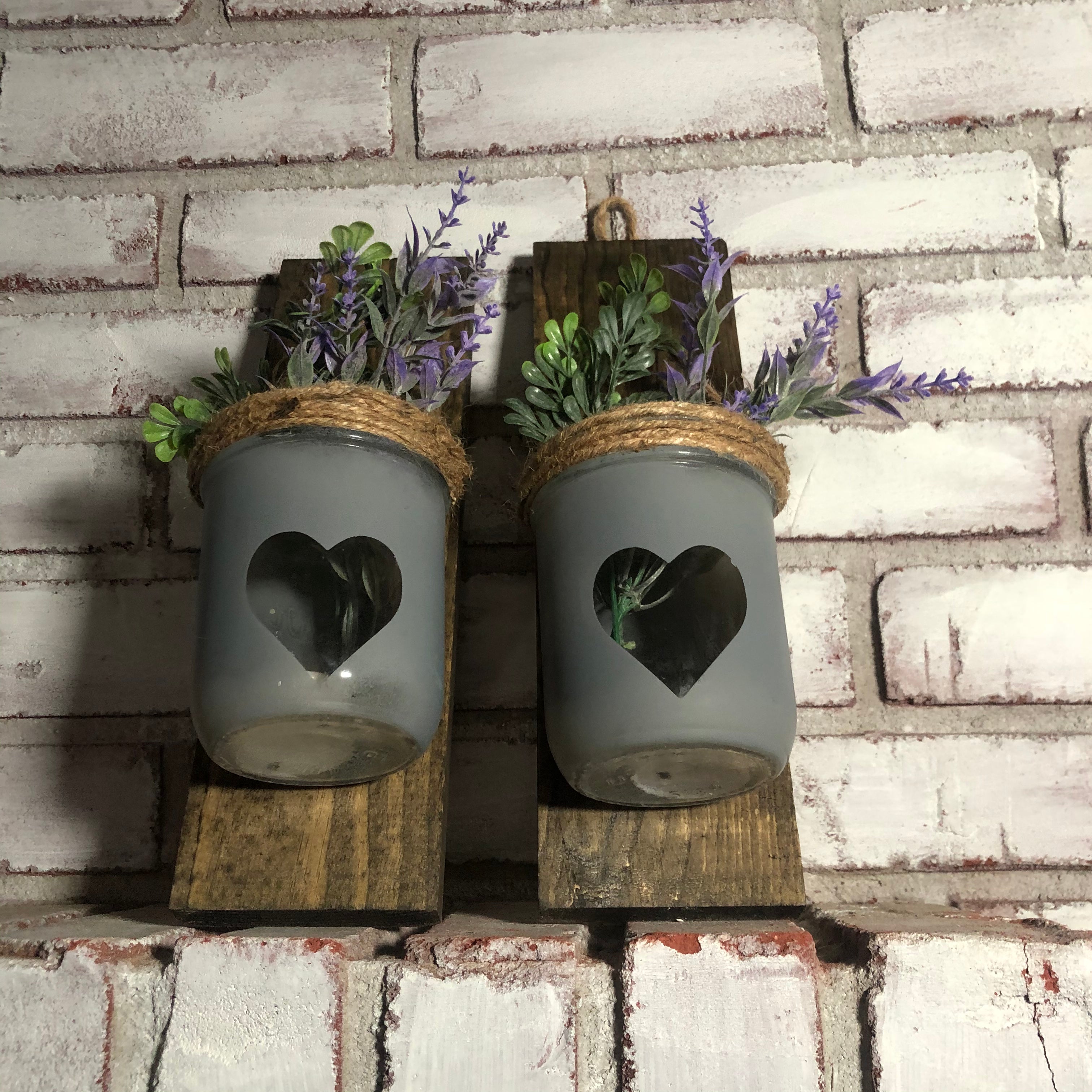 Lighted Heart Wall Sconce ( Set of 2)- Valentine’s Day - An Elegant Expression, LLC