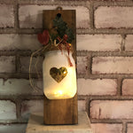 Lighted Heart Wall Sconce(s)- Valentine’s Day - An Elegant Expression, LLC