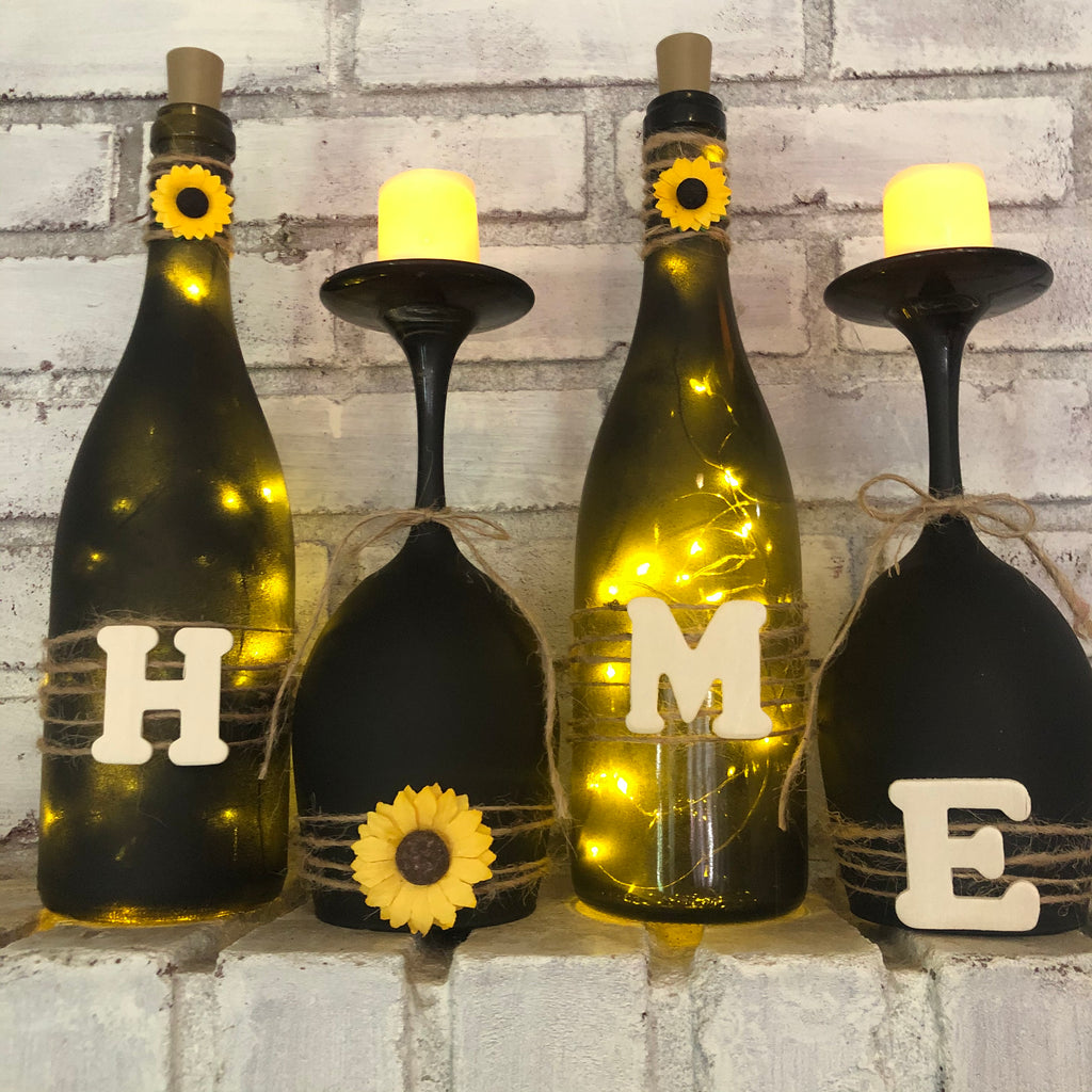Decorative HOME Sunflower Night Light Set - An Elegant Expression, LLC