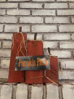 Wooden Fall Pumpkin Patch (set of 3) - An Elegant Expression, LLC