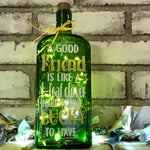 A Good Friend is Like a 4 leaf Clover Nightlight- St.Patrick’s Day - An Elegant Expression, LLC