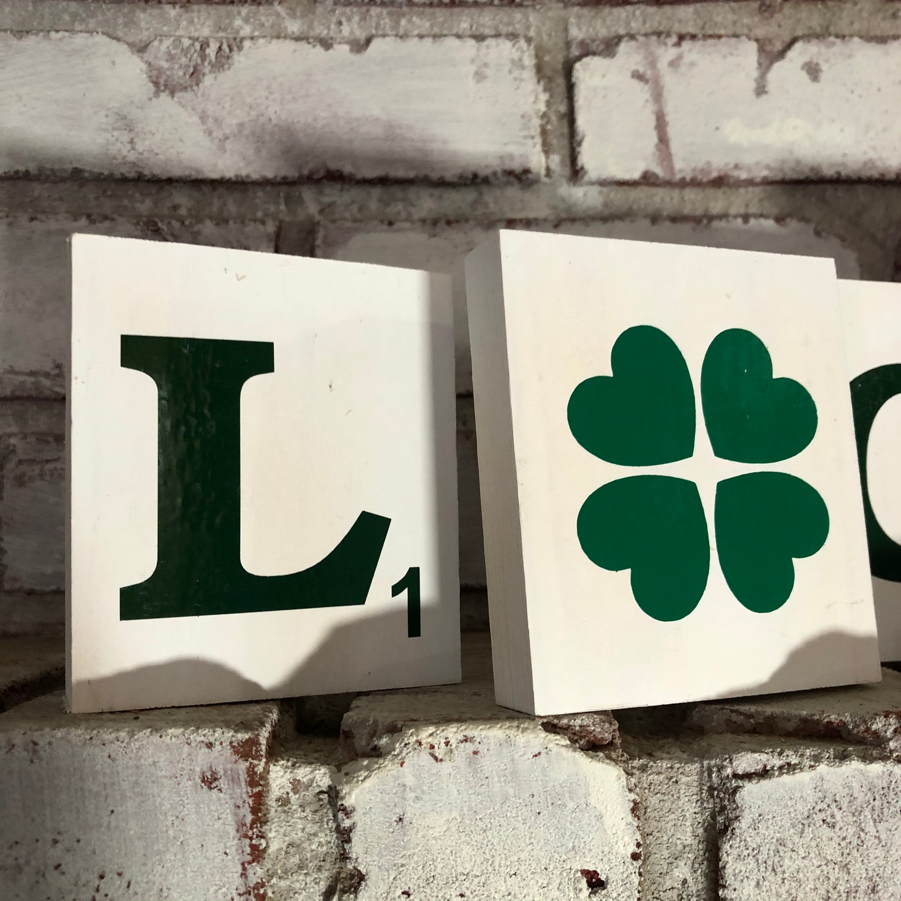 St. Patrick’s Day Luck ScrabbleSet - An Elegant Expression, LLC