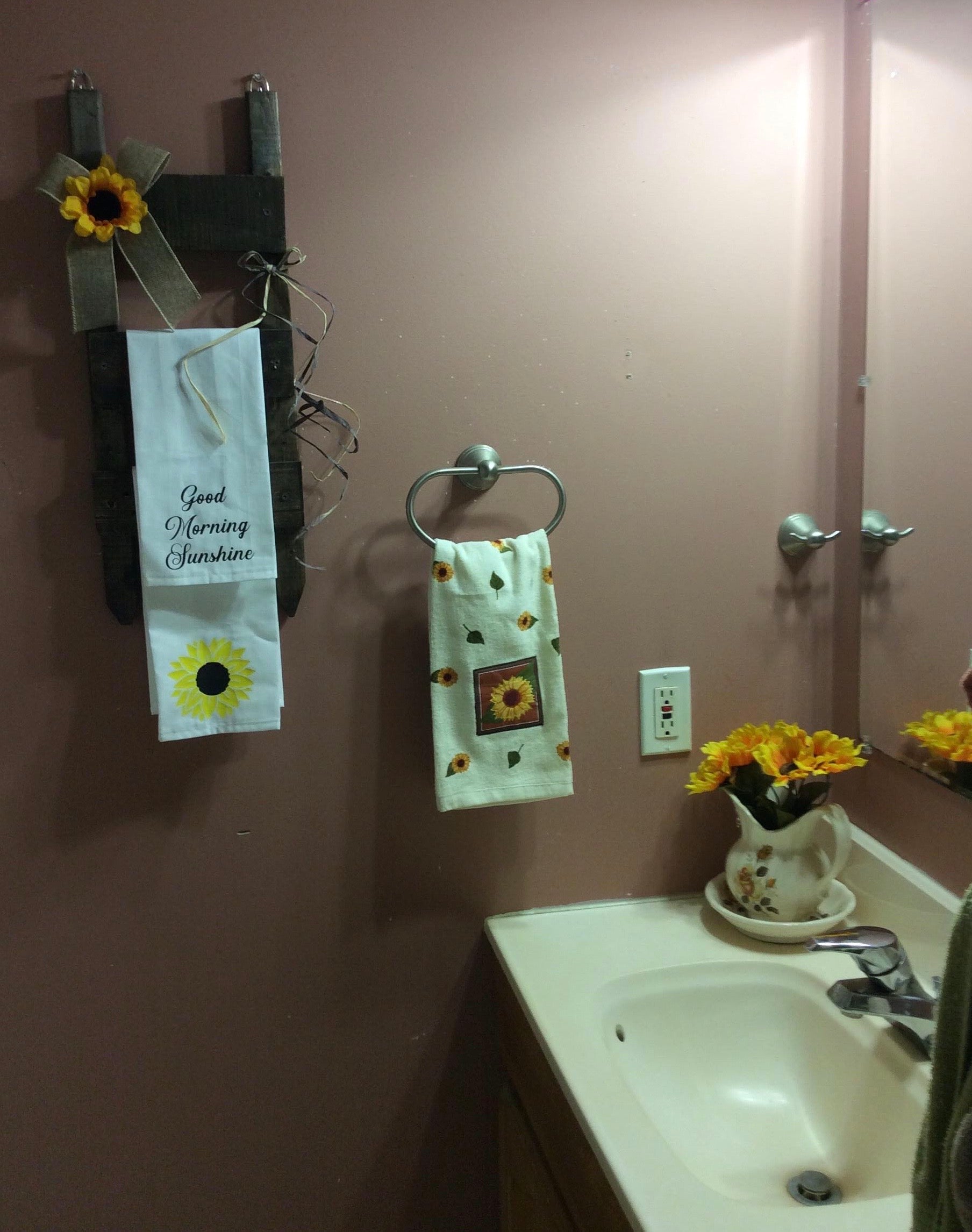 Hand Towel Bathroom Ladder - An Elegant Expression, LLC