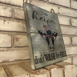 This HEIFER don't wash for Free Laundry Room Plaque - An Elegant Expression, LLC