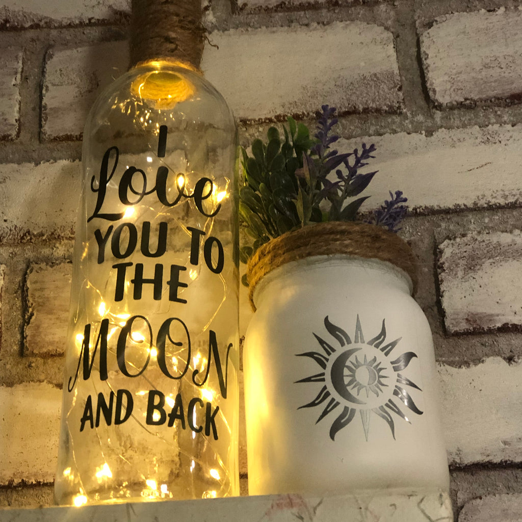 I Love you to the Moon and Back Night Light Set- Mother’s Day - An Elegant Expression, LLC